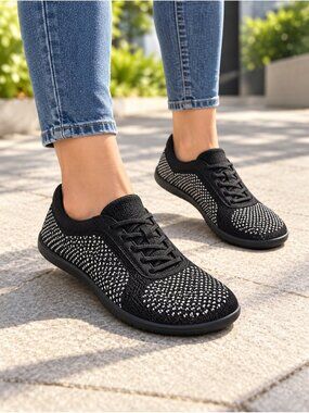 Hike Footwear HF Cloud Barefoot Shoe Black Unisex EU 45 M 12 New